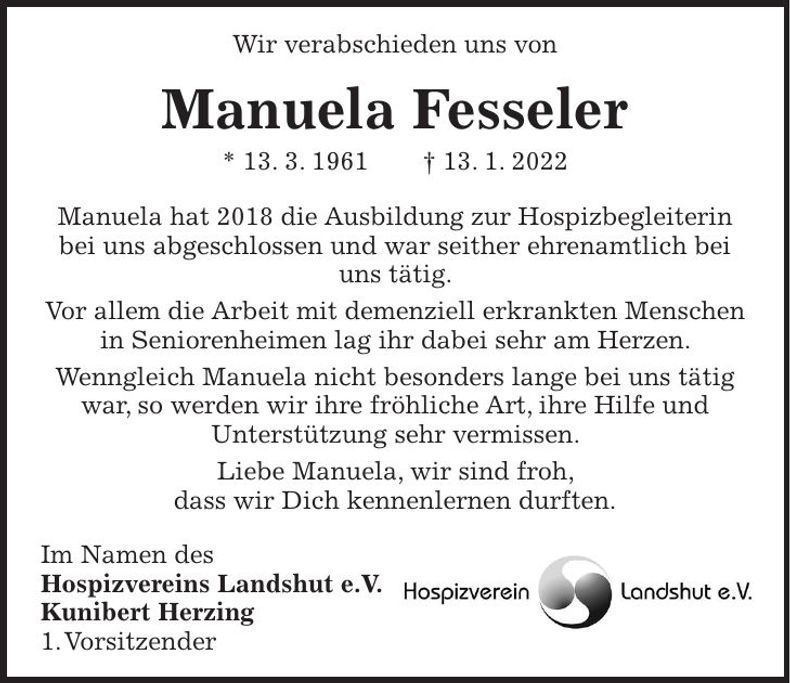 Traueranzeige Renate Kaindl