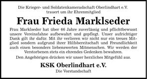 Traueranzeige  