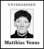 Traueranzeige Matthias Venus