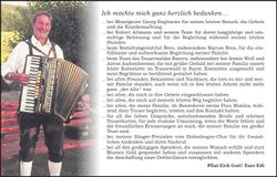 Traueranzeige Edi Schwarz