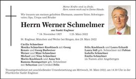 Traueranzeige  
