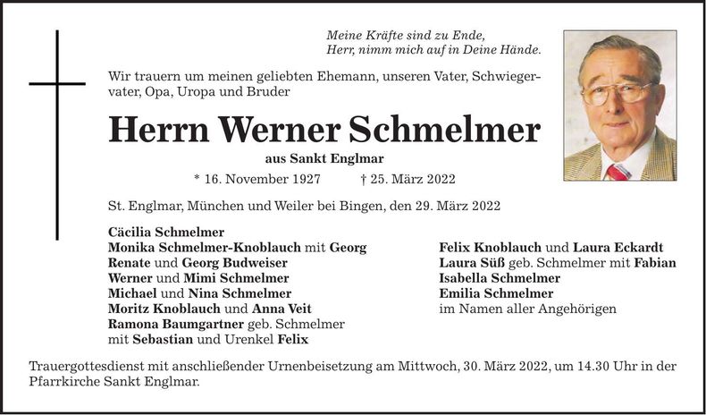 Traueranzeige  