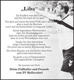 Traueranzeige Liba 