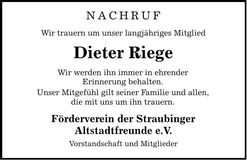 Traueranzeige Paul Primbs