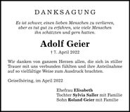 Traueranzeige Christa Ramsauer