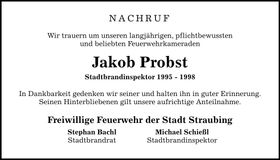 Traueranzeige Gerhard Broschinsky