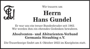 Traueranzeige Alfons Billinger