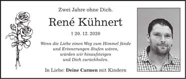 Traueranzeige René Kühnert