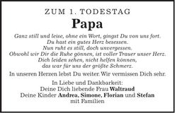 Traueranzeige Anton Kohl