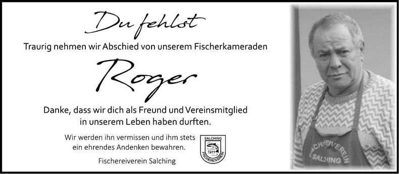 Traueranzeige Robert Santl