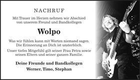Traueranzeige Wolpo 
