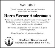 Traueranzeige Martha Griesbeck