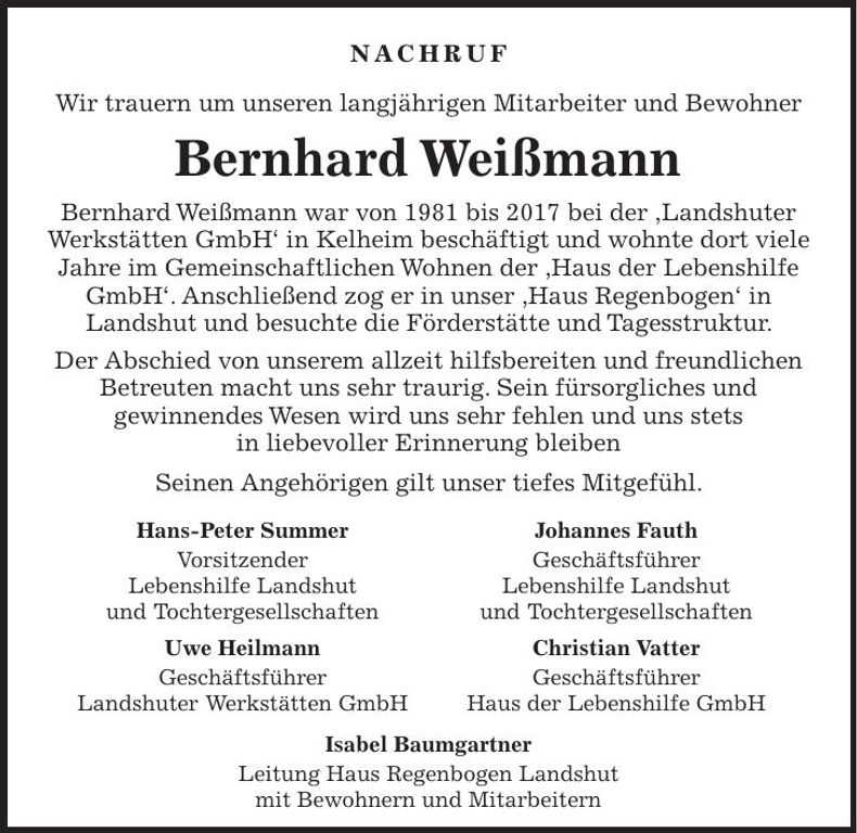 Traueranzeige Barbara Heim