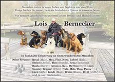 Traueranzeige Lois Bernecker
