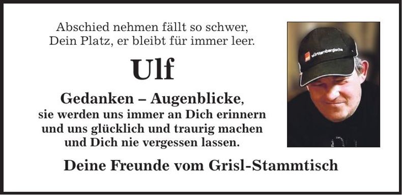 Traueranzeige Josef Fischer