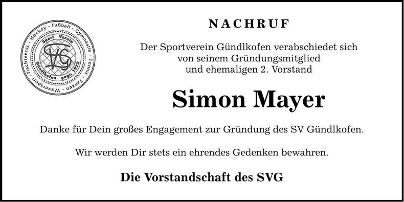 Traueranzeige Klaus Strumpf