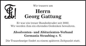 Traueranzeige Josef Limbrunner