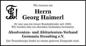 Traueranzeige Gunther Wech