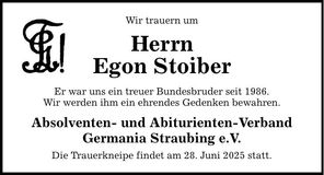 Traueranzeige Gunther Wech