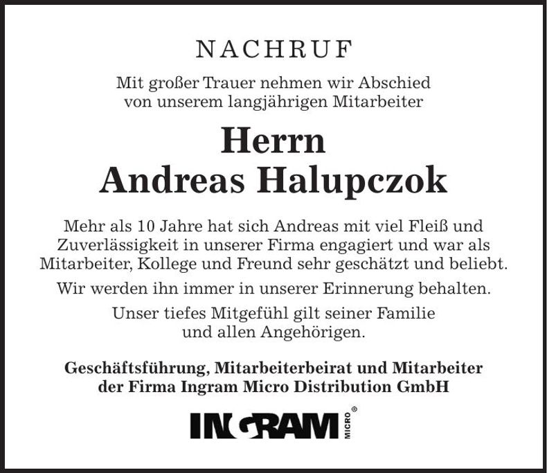 Traueranzeige Rene Nitsche