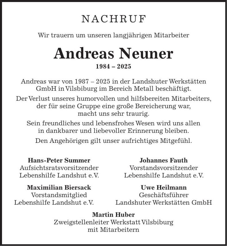 Traueranzeige Thomas Höhl