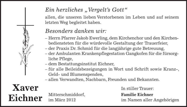 Traueranzeige  