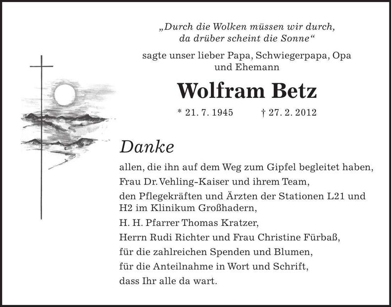 Traueranzeige  