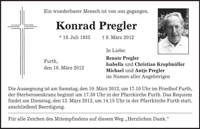 Traueranzeige  