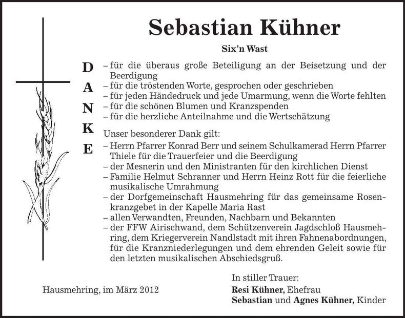 Traueranzeige  