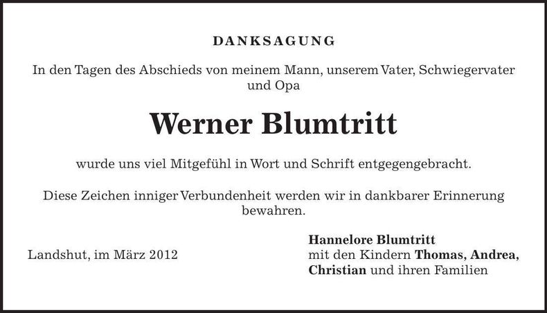 Traueranzeige  