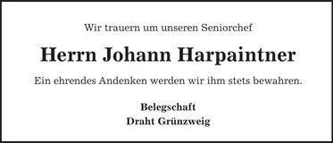 Traueranzeige  
