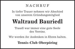 Traueranzeige  