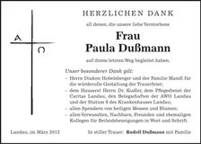 Traueranzeige  