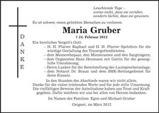 Traueranzeige  